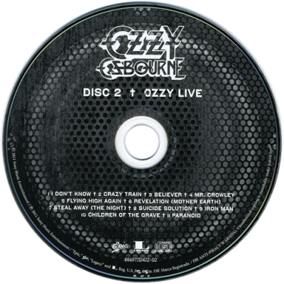 Ozzy Osbourne - Blizzard Of Ozz / Diary Of A Madman 